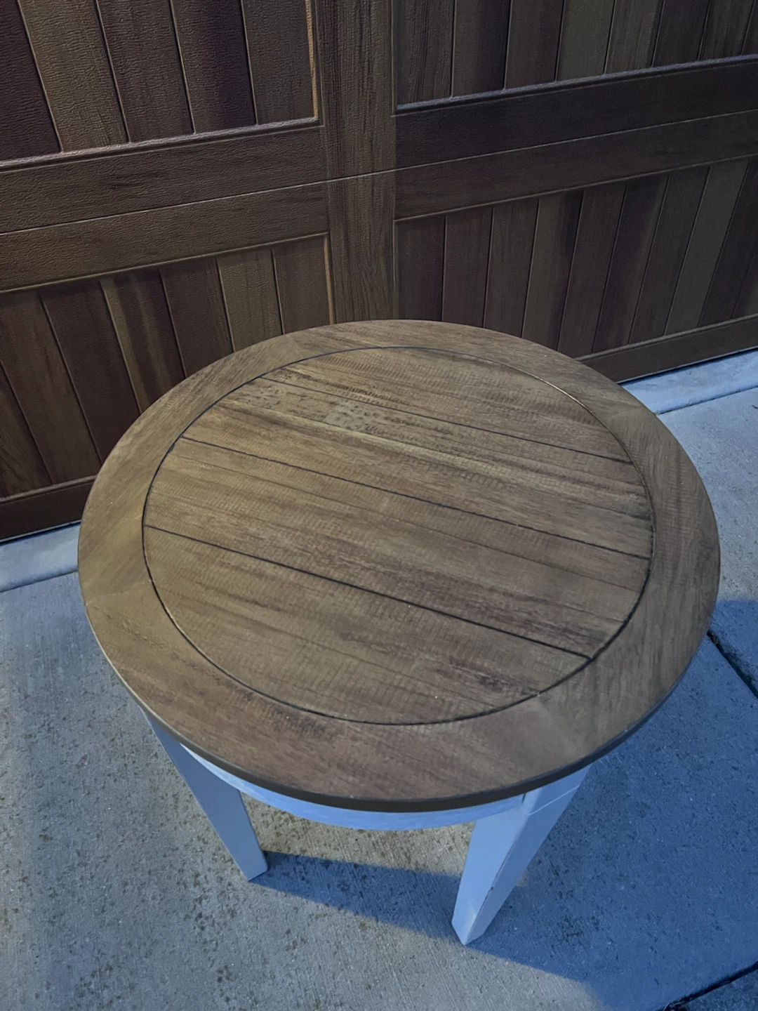 Pier One round side table - photo 2