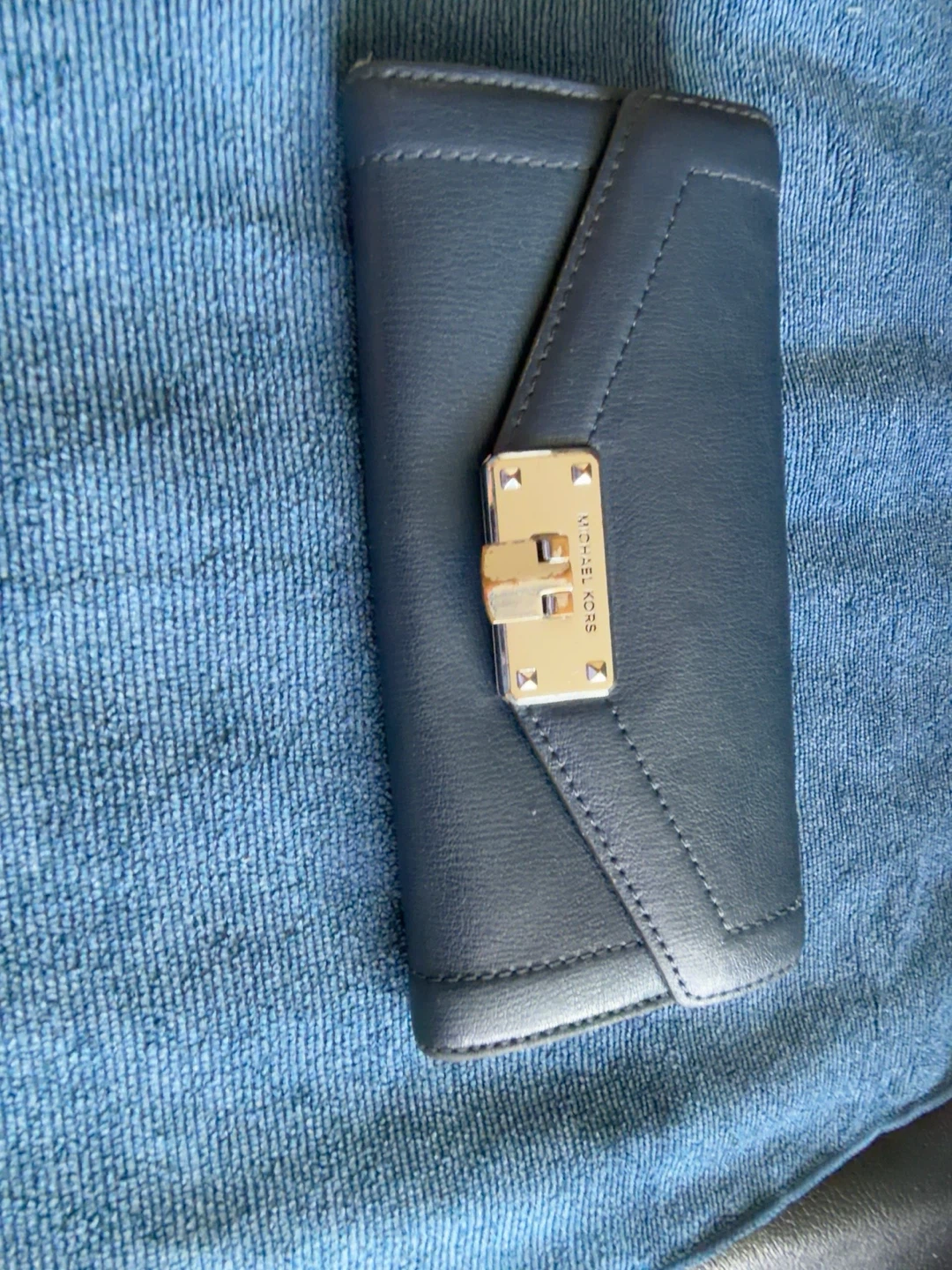 Michael Kors Wallet - Navy Blue - photo 2