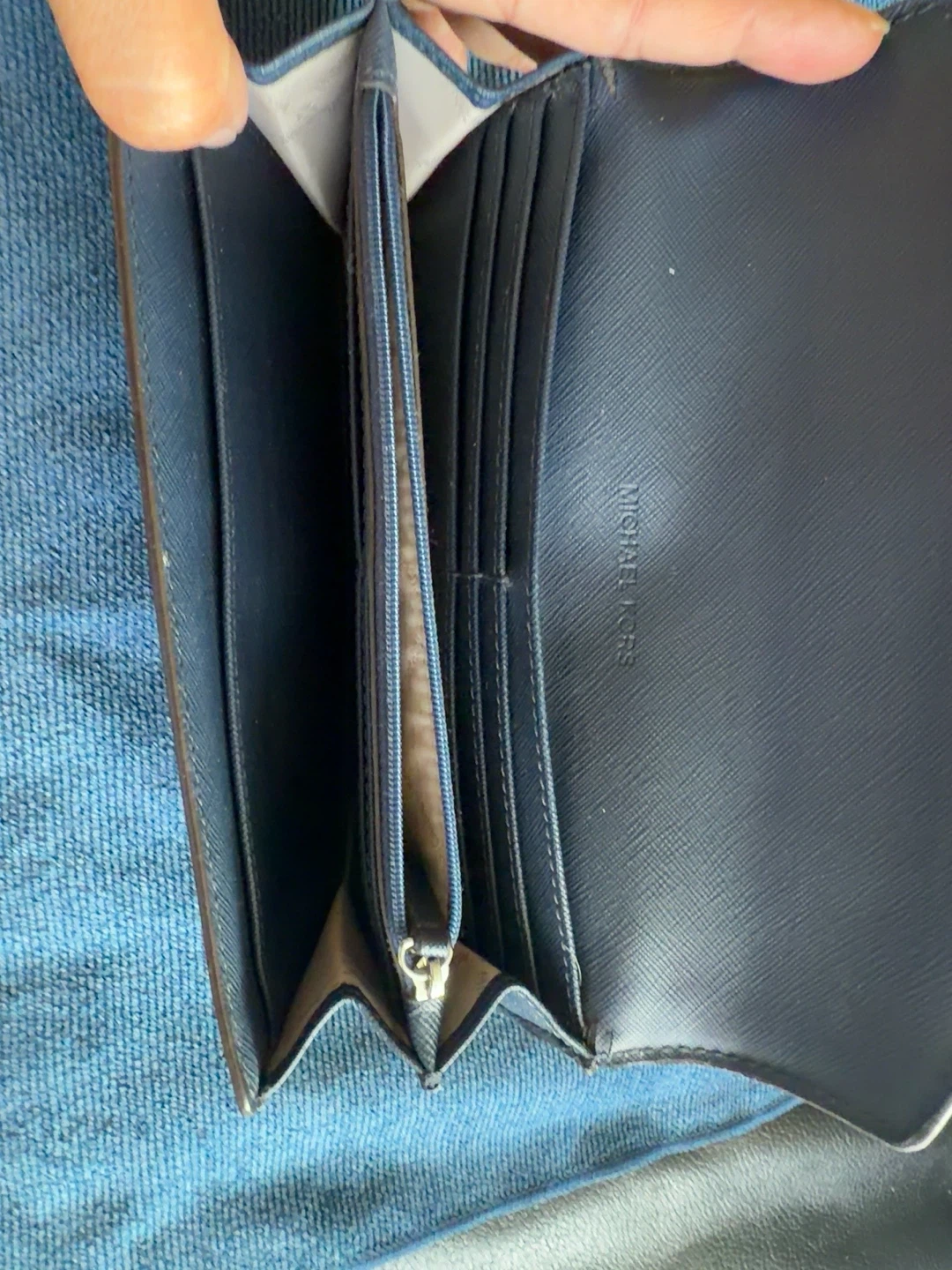 Michael Kors Wallet - Navy Blue - photo 3