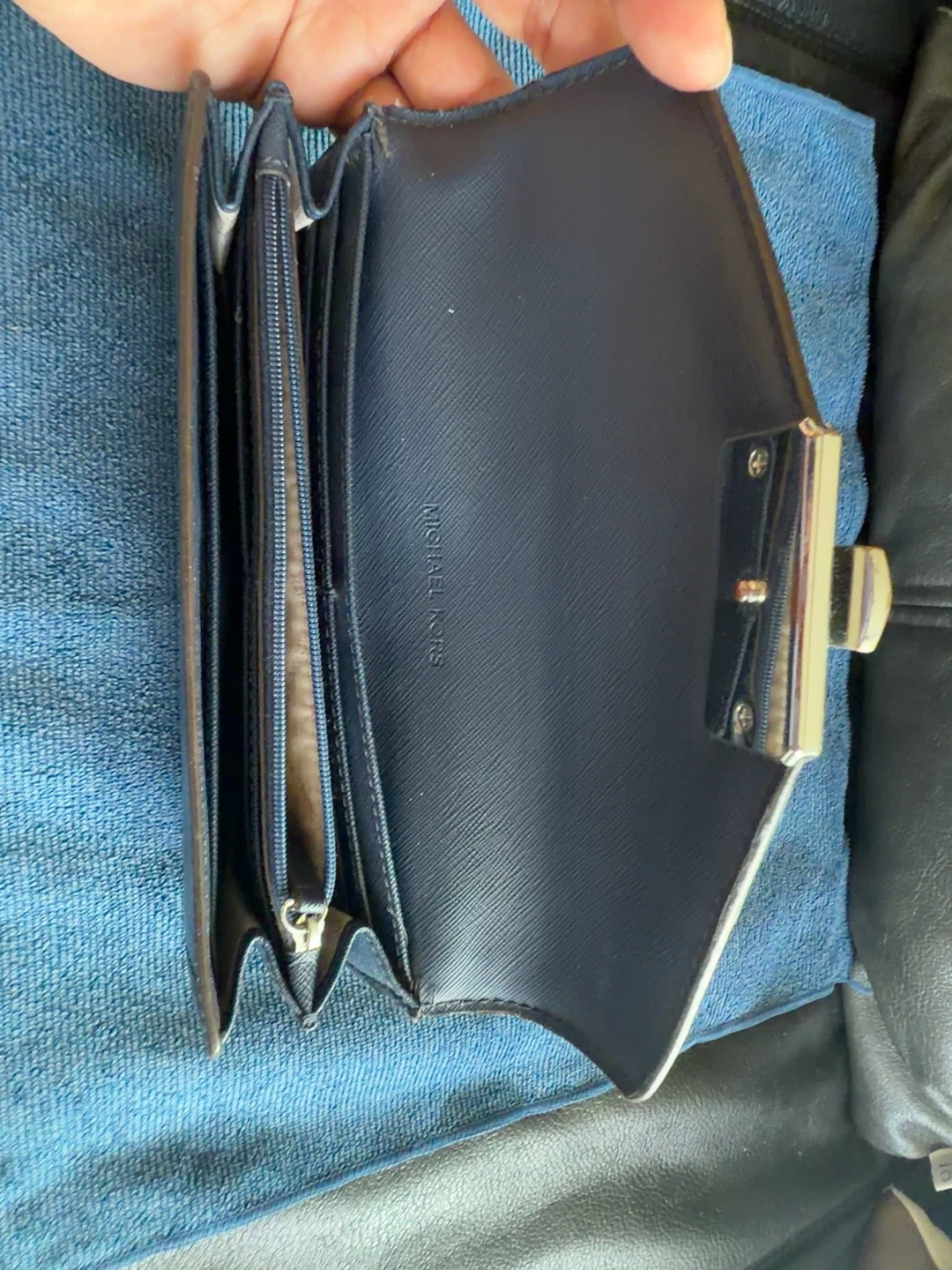 Michael Kors Wallet - Navy Blue - photo 5