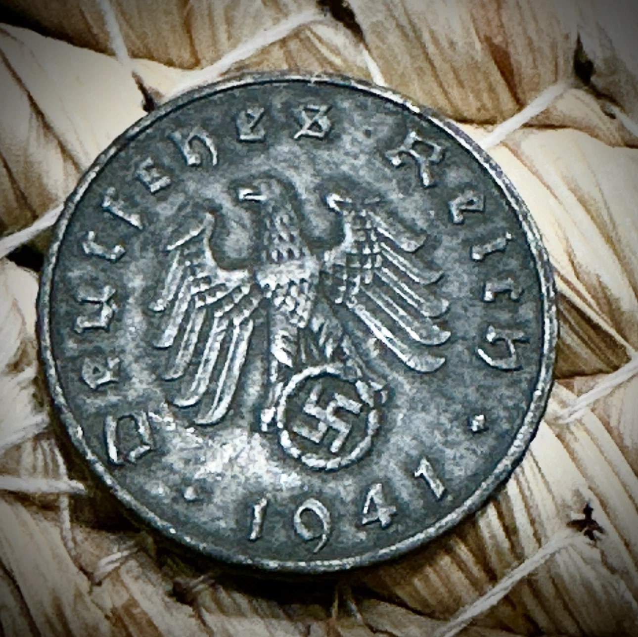1941 5 Reichspfennig Coin