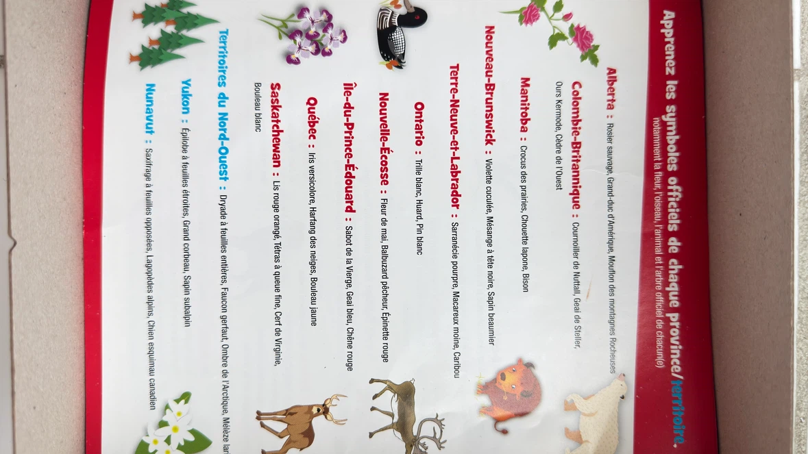 Canada Fun Facts Map Puzzle #60 - photo 3