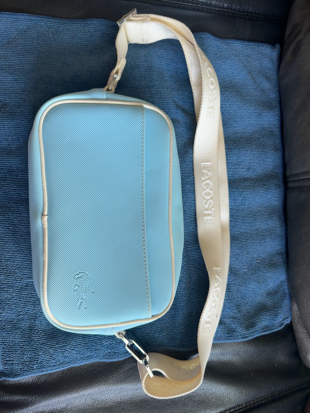 Lacoste Light Blue Crossbody Bag - photo 3