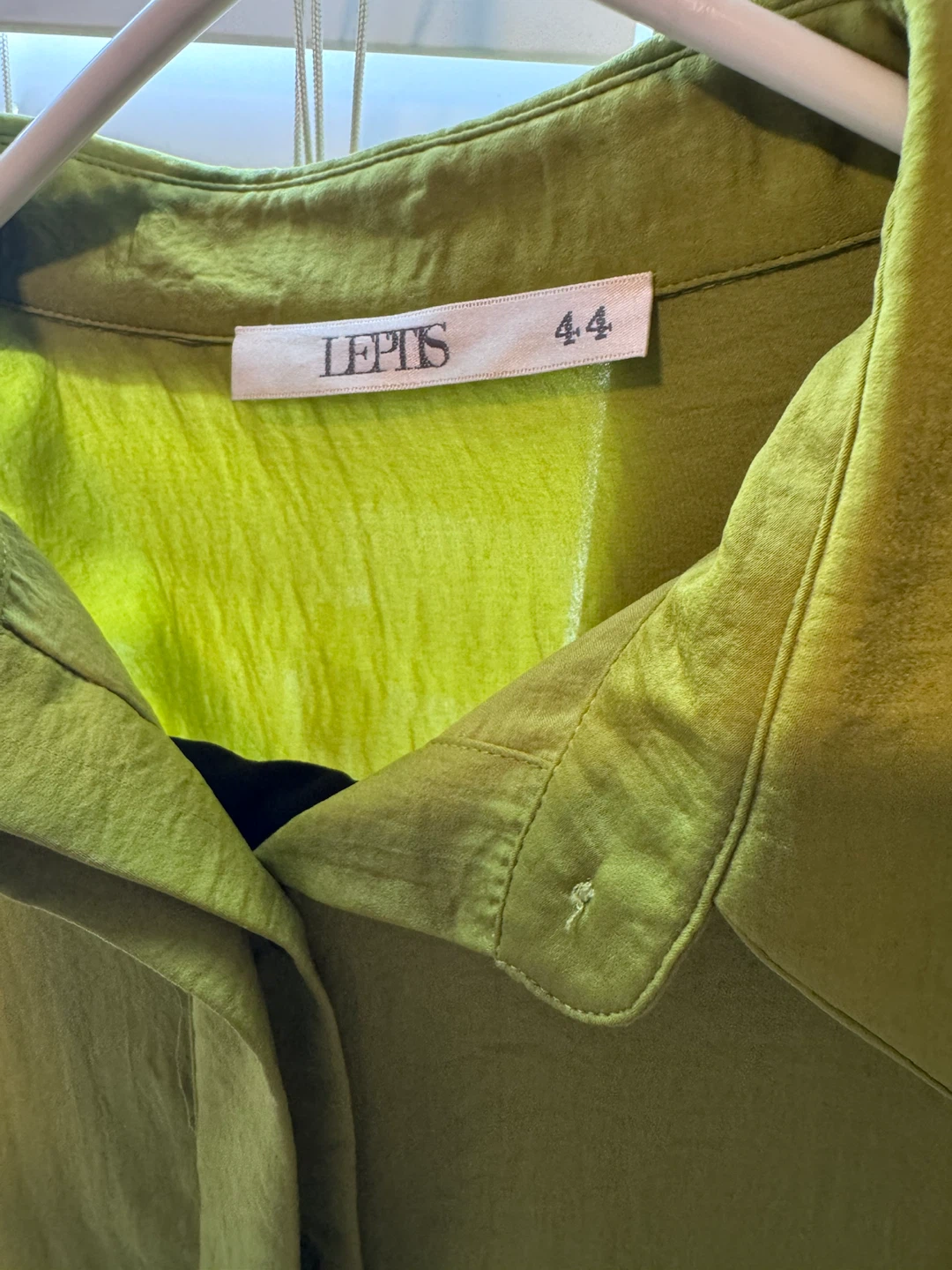 LEPIS Lime Green Button-Up Shirt - photo 2