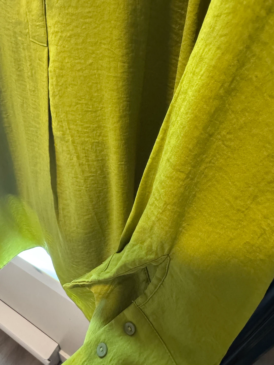 LEPIS Lime Green Button-Up Shirt - photo 3