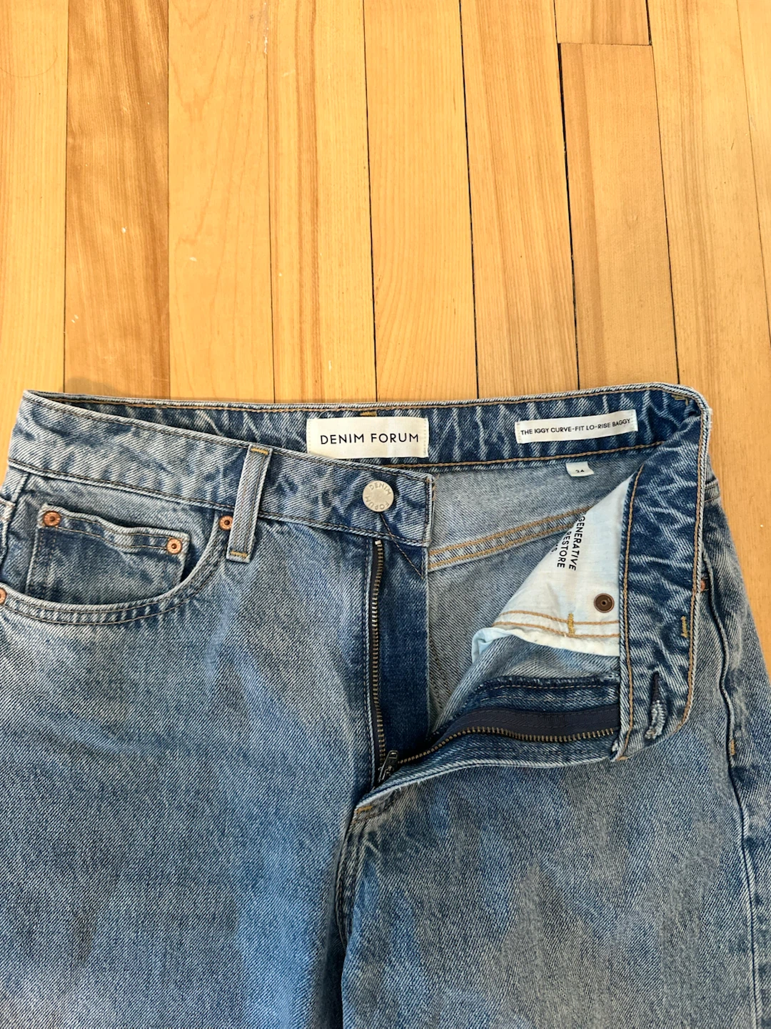 Denim Forum Iggy Low Rise Jean