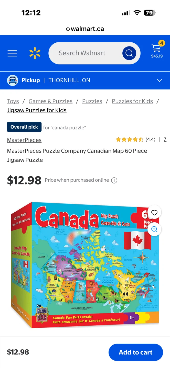 Canada Fun Facts Map Puzzle #60 - photo 4