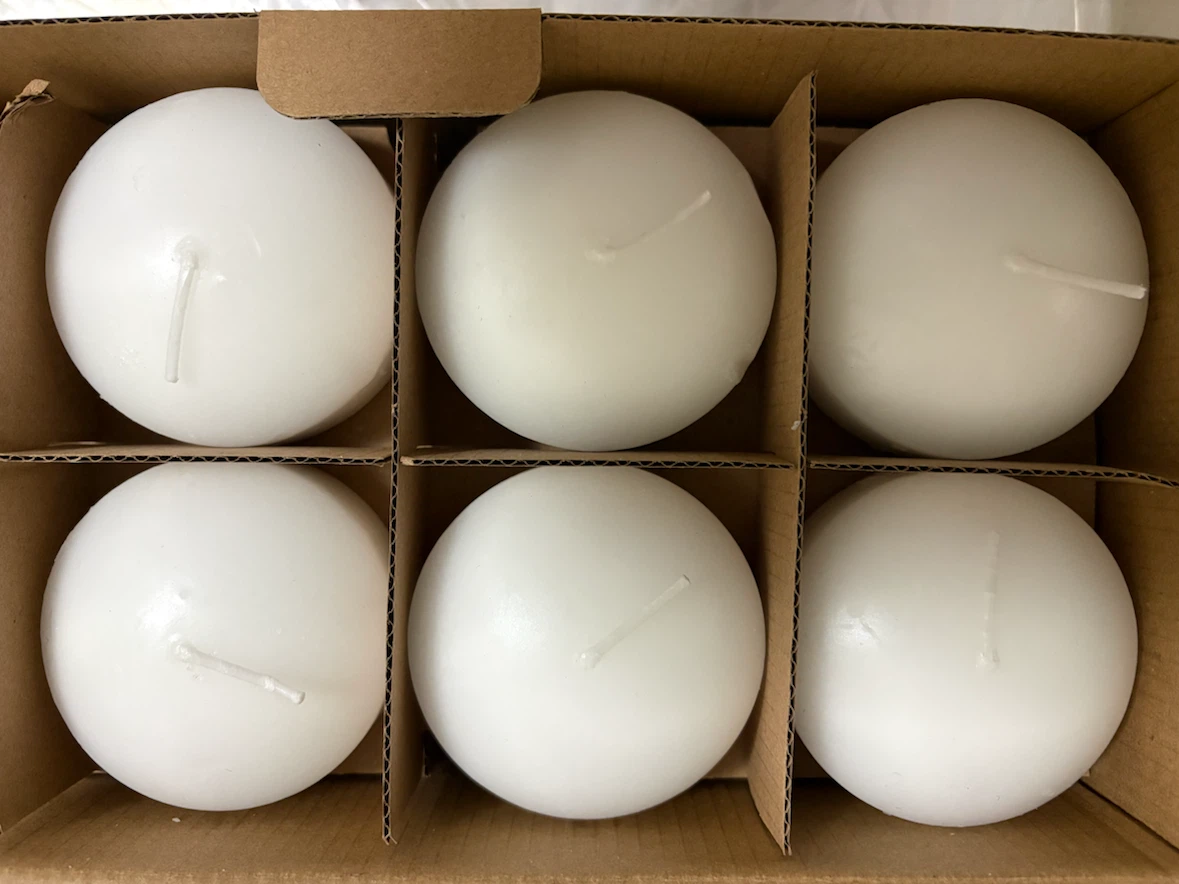 Decorative floating 3-inch candles - photo 2