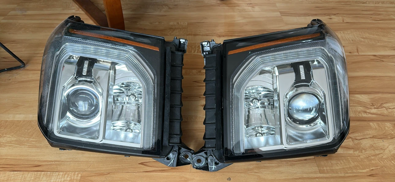Pair of Truck Headlights