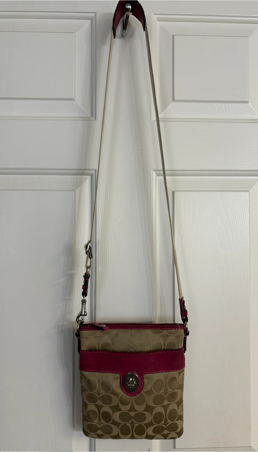 Coach Payton Signature Sateen Crossbody Bag - photo 2