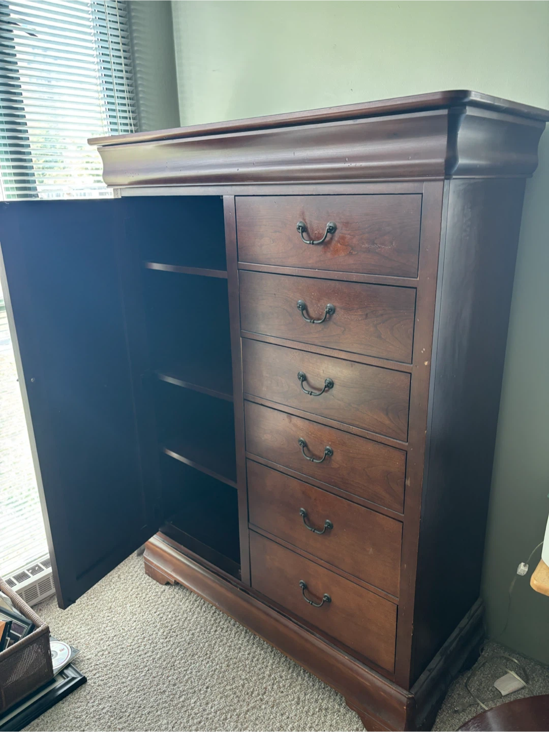 Solid wood High Boy - photo 2