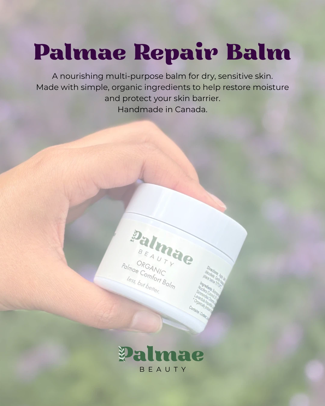 Palmae Beauty Organic Repair Balm