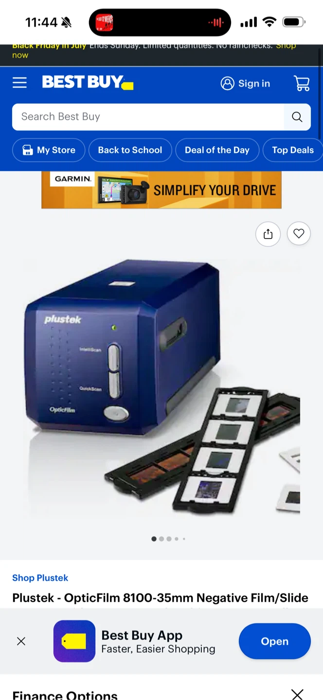 Plustek OpticFilm 8100 Negative Film/Slide Scanner - photo 2