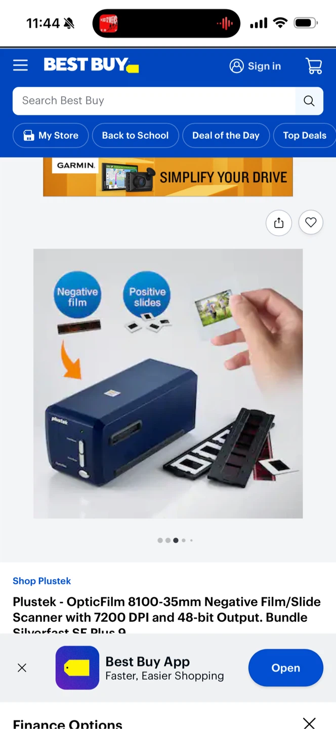 Plustek OpticFilm 8100 Negative Film/Slide Scanner - photo 5