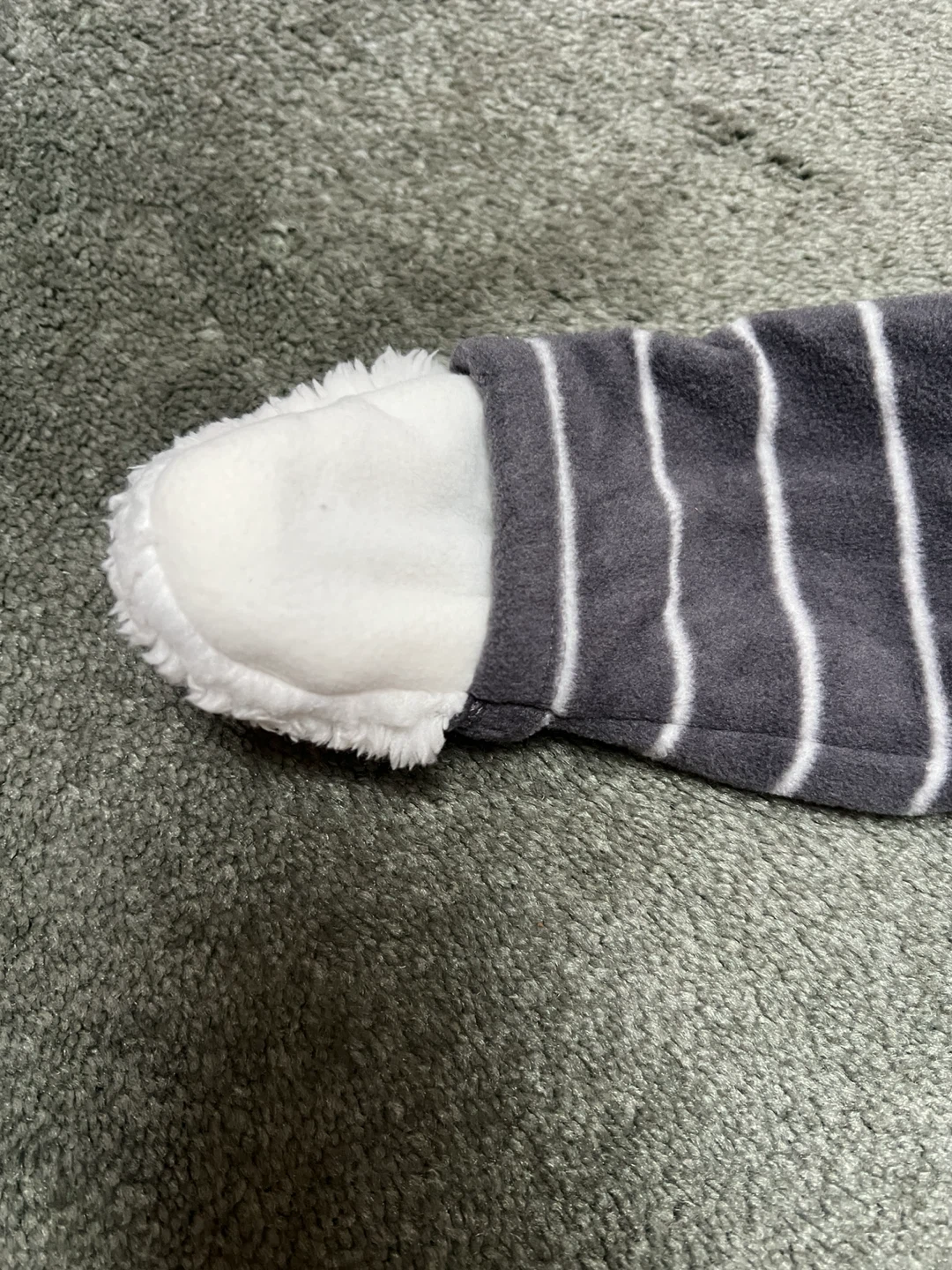 Old Navy Striped Fleece Bunting Snowsuit 0-3M - photo 3