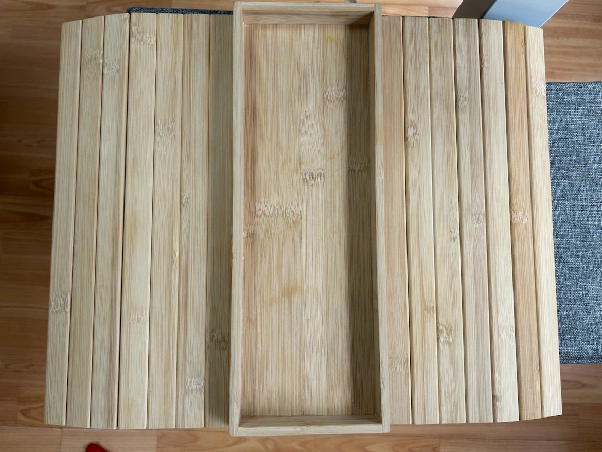 Bamboo Couch  Armrest Tray