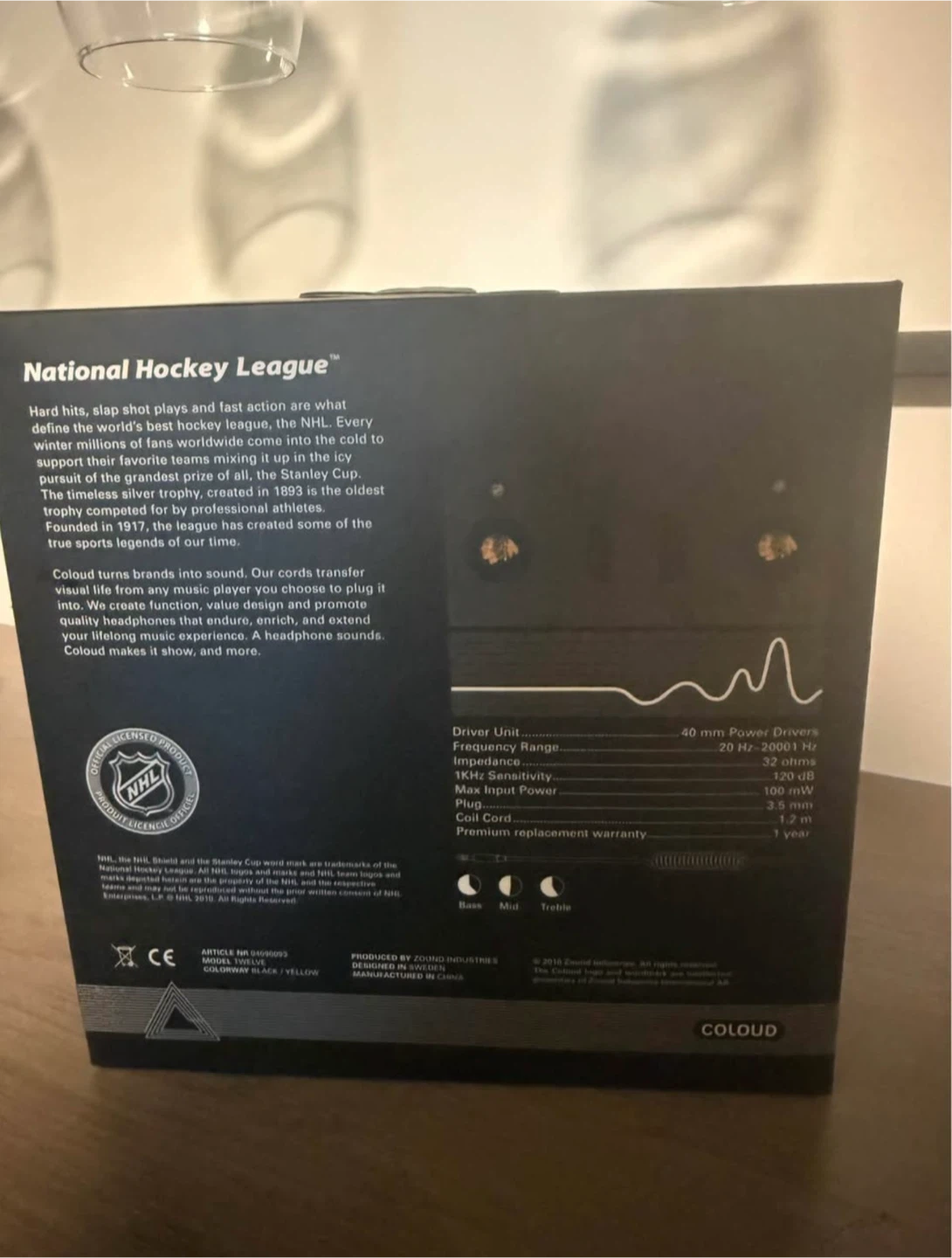 NHL Chicago Blackhawk’s Headphones - photo 3
