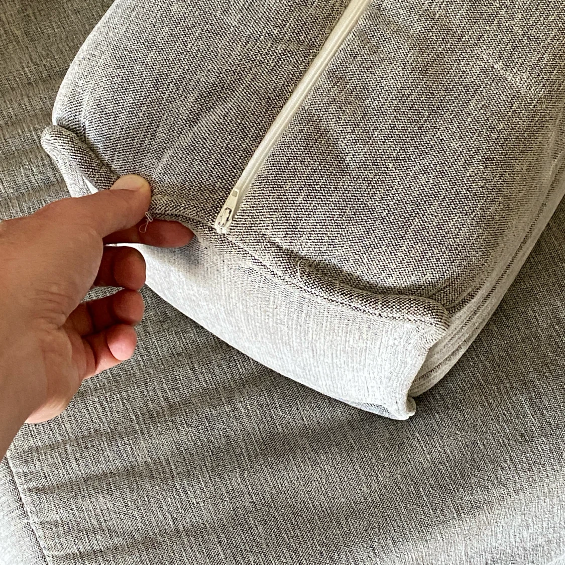 Grey IKEA Sofa / Bed - photo 2