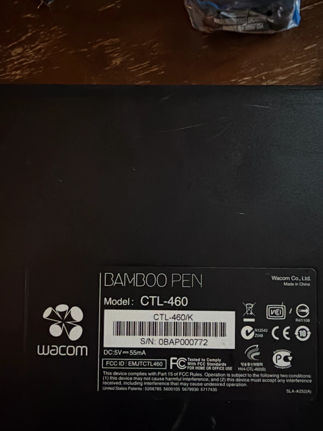 Wacom Bamboo CTL-460 Pen Tablet - photo 2