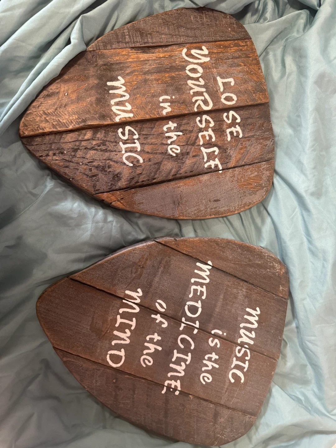 Wooden Wall Guitar Picks