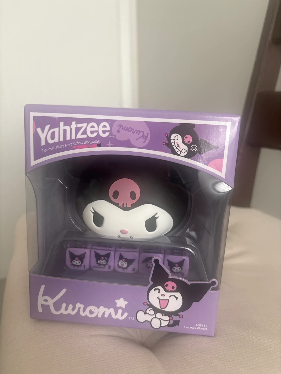Yahtzee Kuromi Edition Dice Game