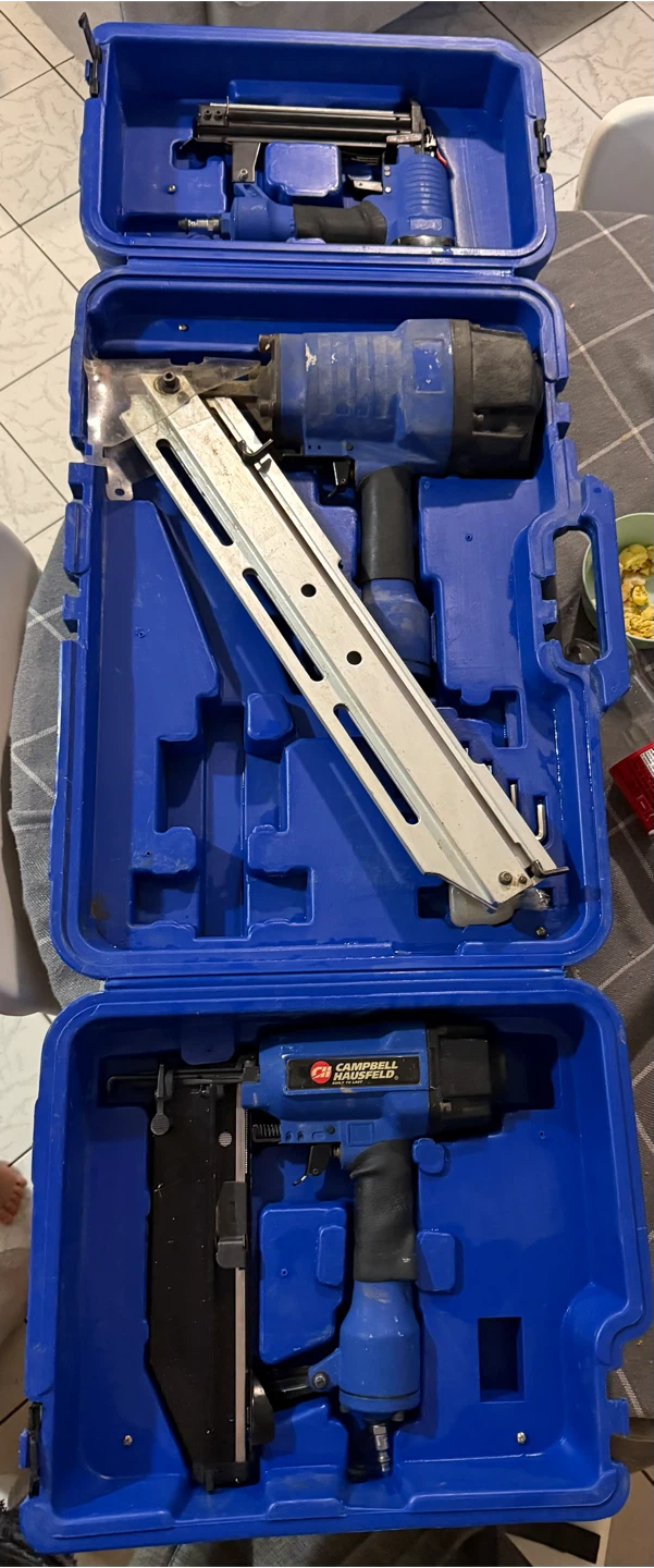 Campbell Hausfeld 3-Piece Pneumatic Nailer Combo Kit
