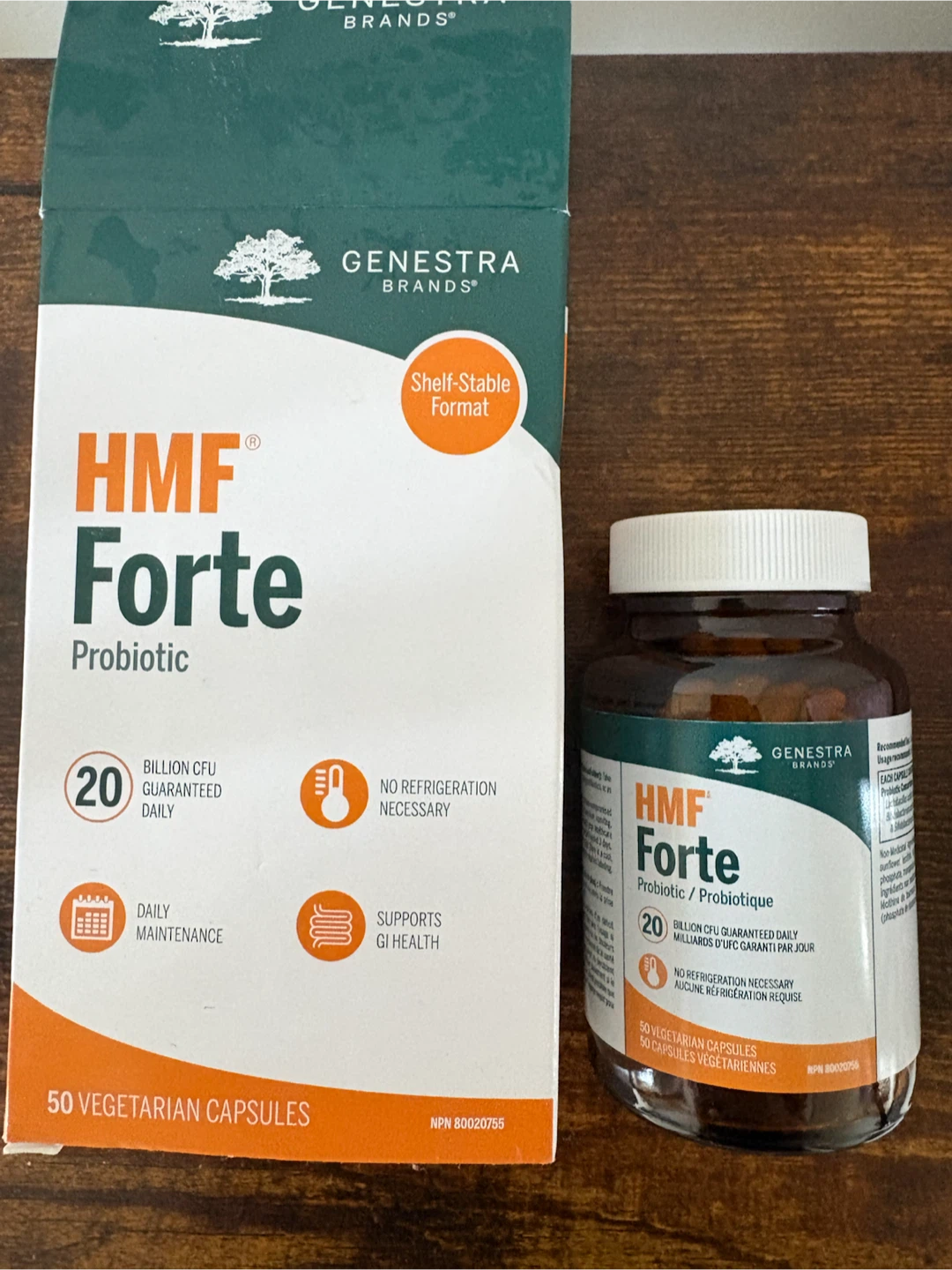 Genestra Brands HMF Forte Probiotic - 50 Vegetarian Capsules