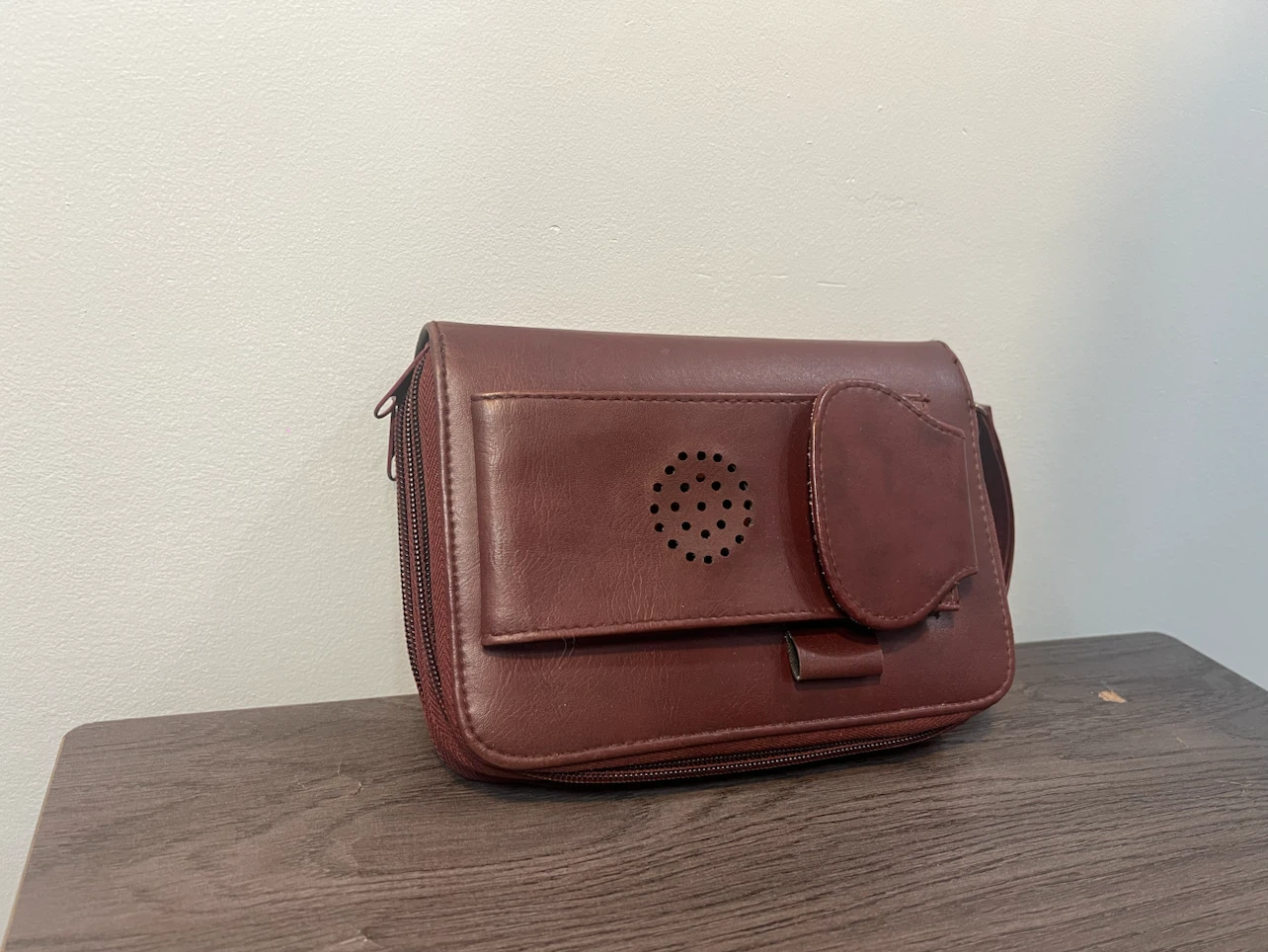 Leather Zip-Around Organizer/Planner (6-Ring)