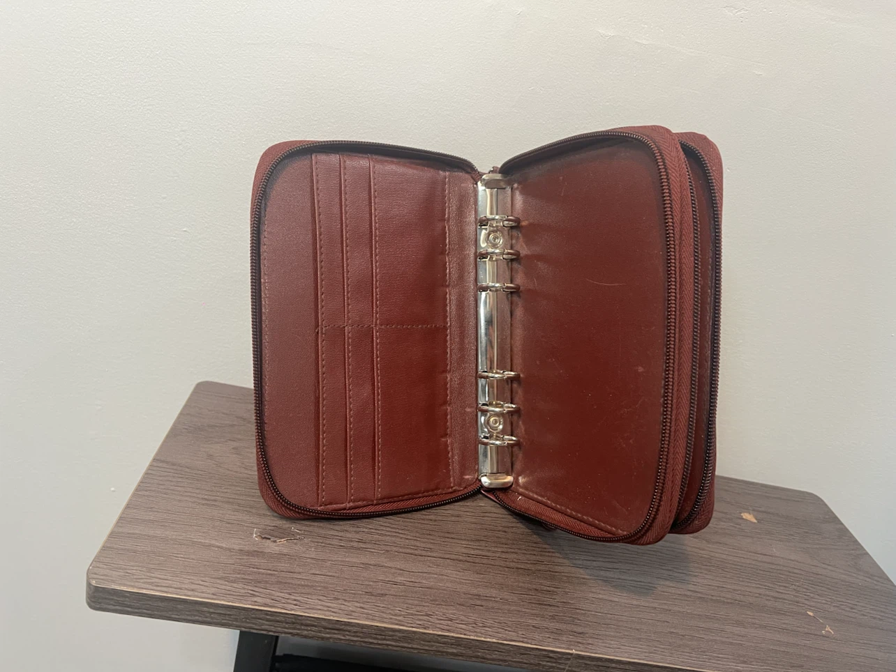 Leather Zip-Around Organizer/Planner (6-Ring) - photo 2