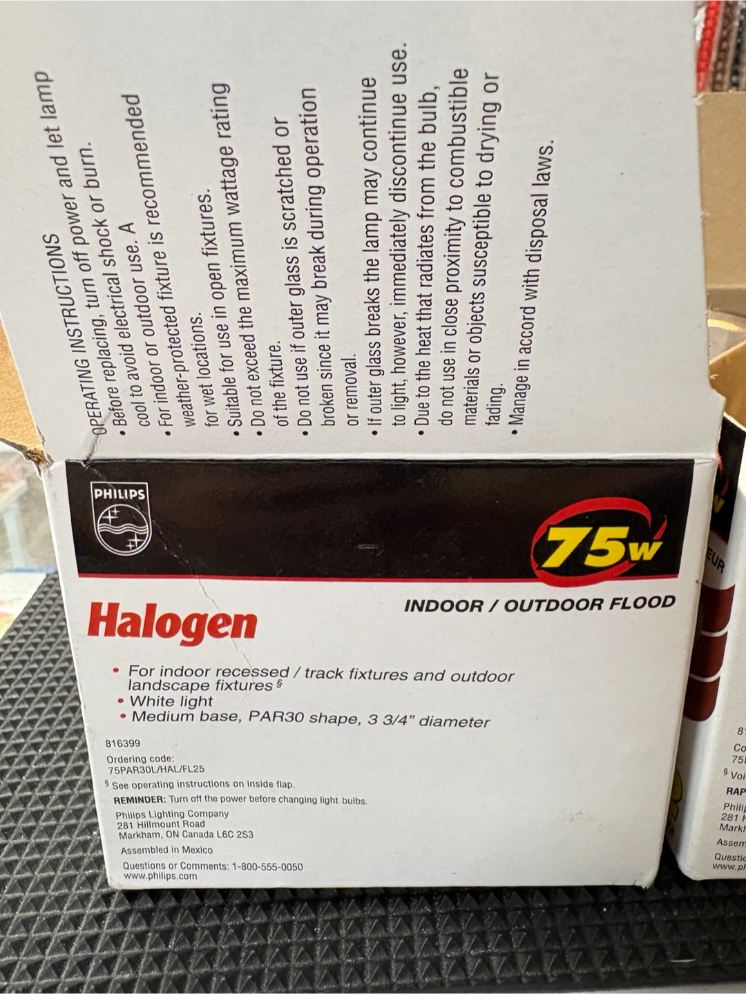 Philips Halogen Indoor/Outdoor Flood Light Bulbs - 75W - photo 3