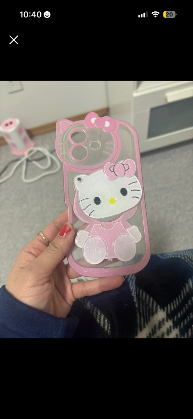 Pink Hello Kitty IPhone16 Case