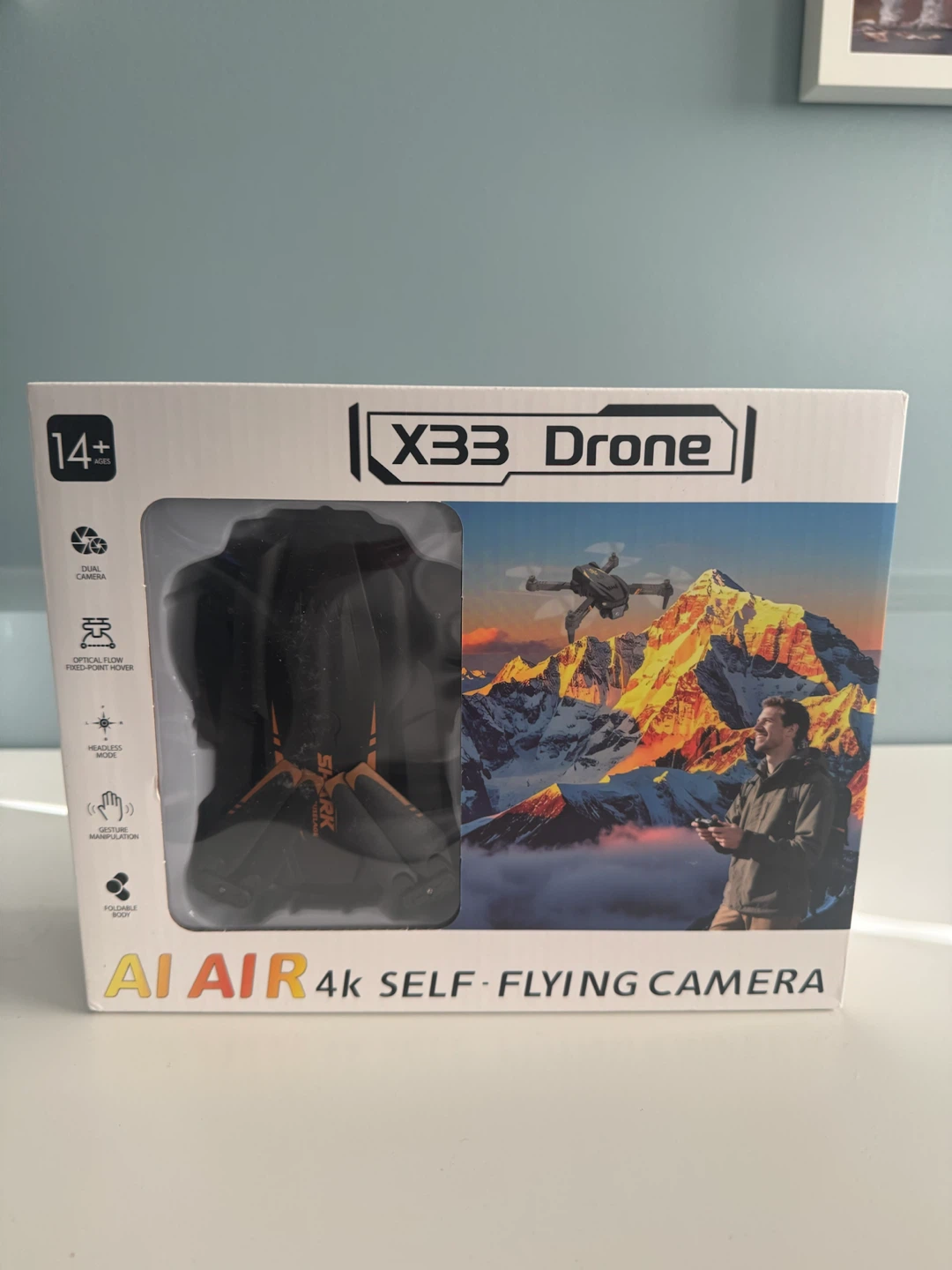 AI AIR X33 Drone 4K Self-Flying Camera - photo 2