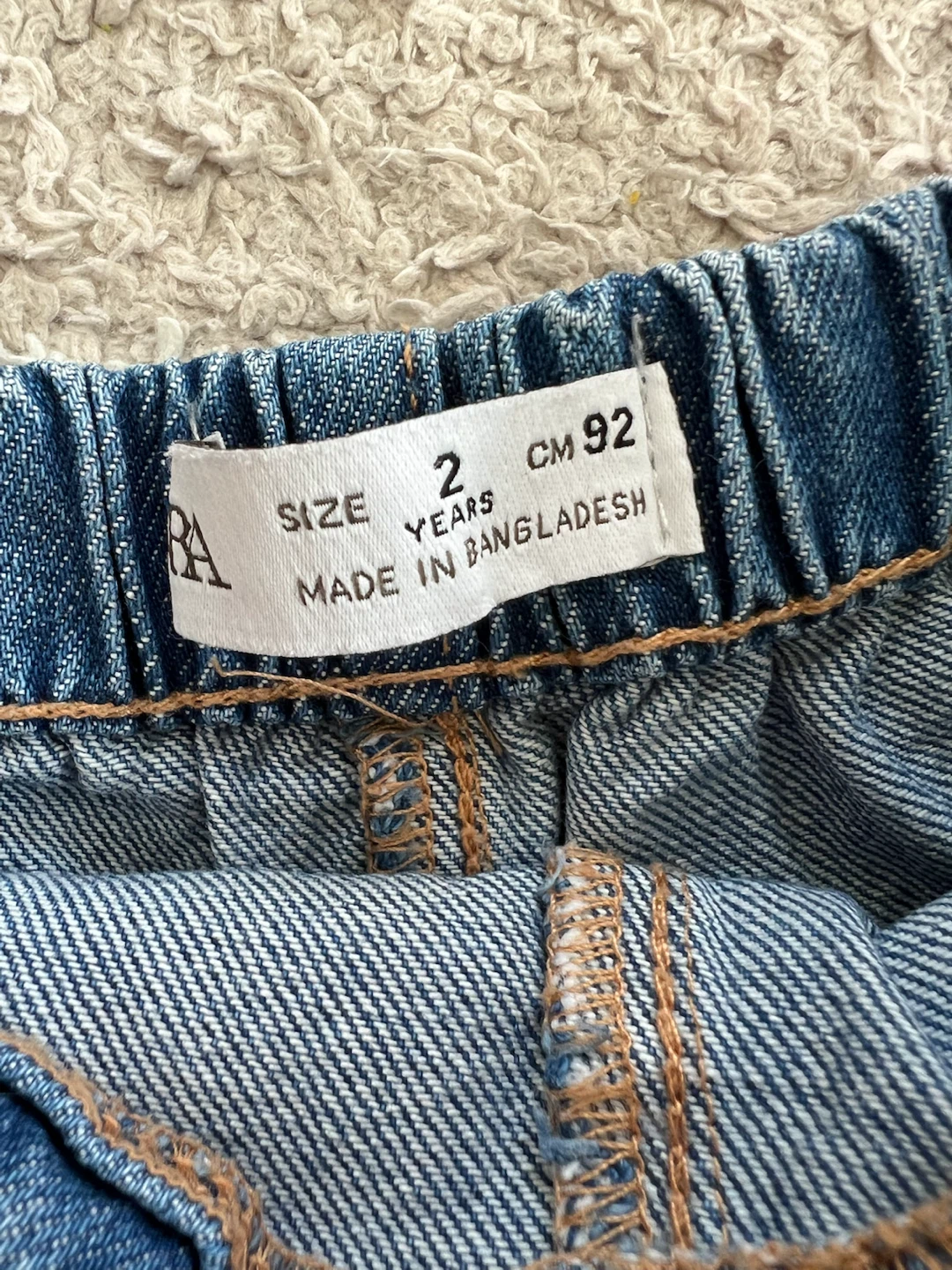 Zara Kids Denim Skort Size 2 Years - photo 3