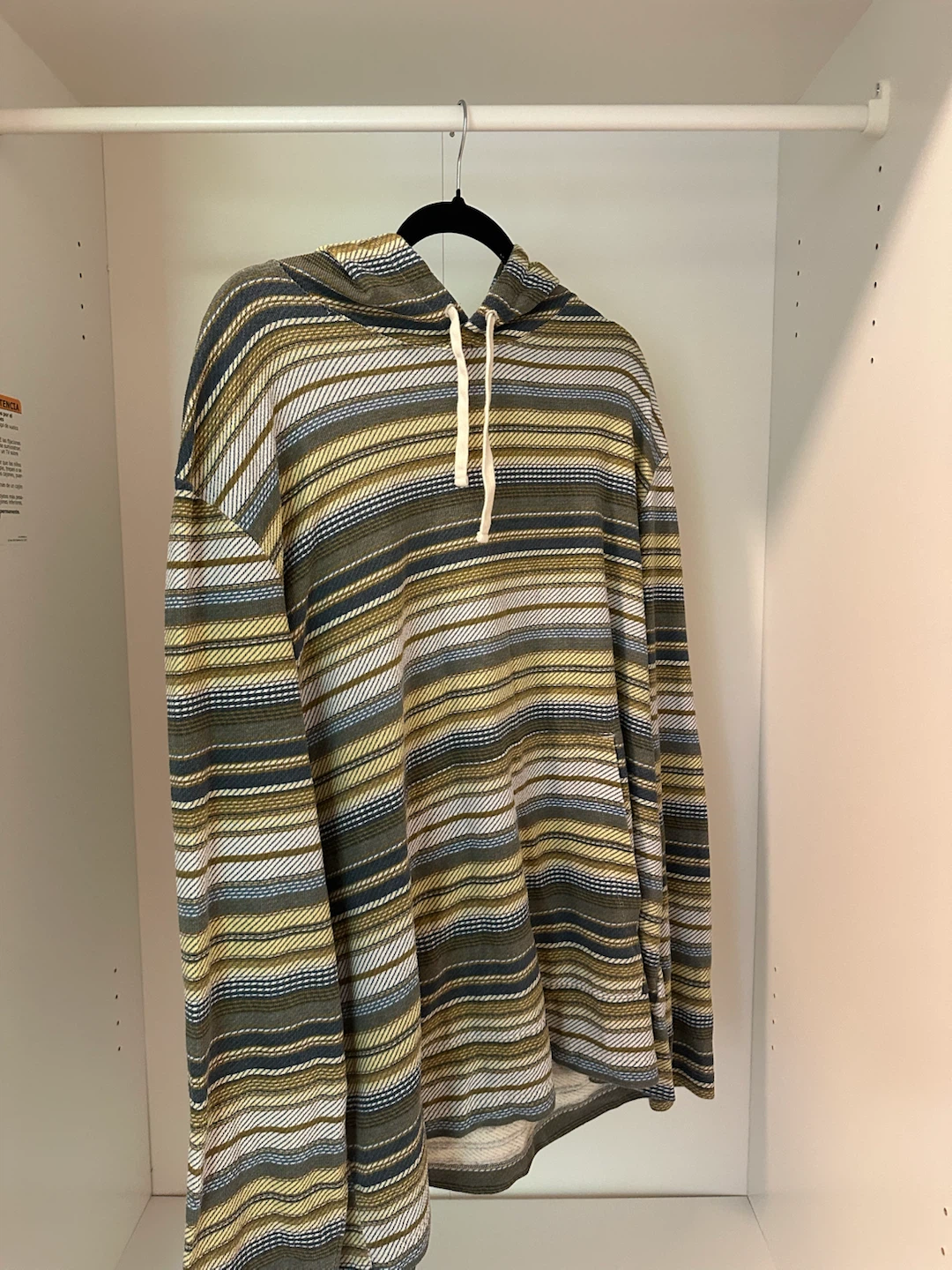 Far West Striped Hoodie