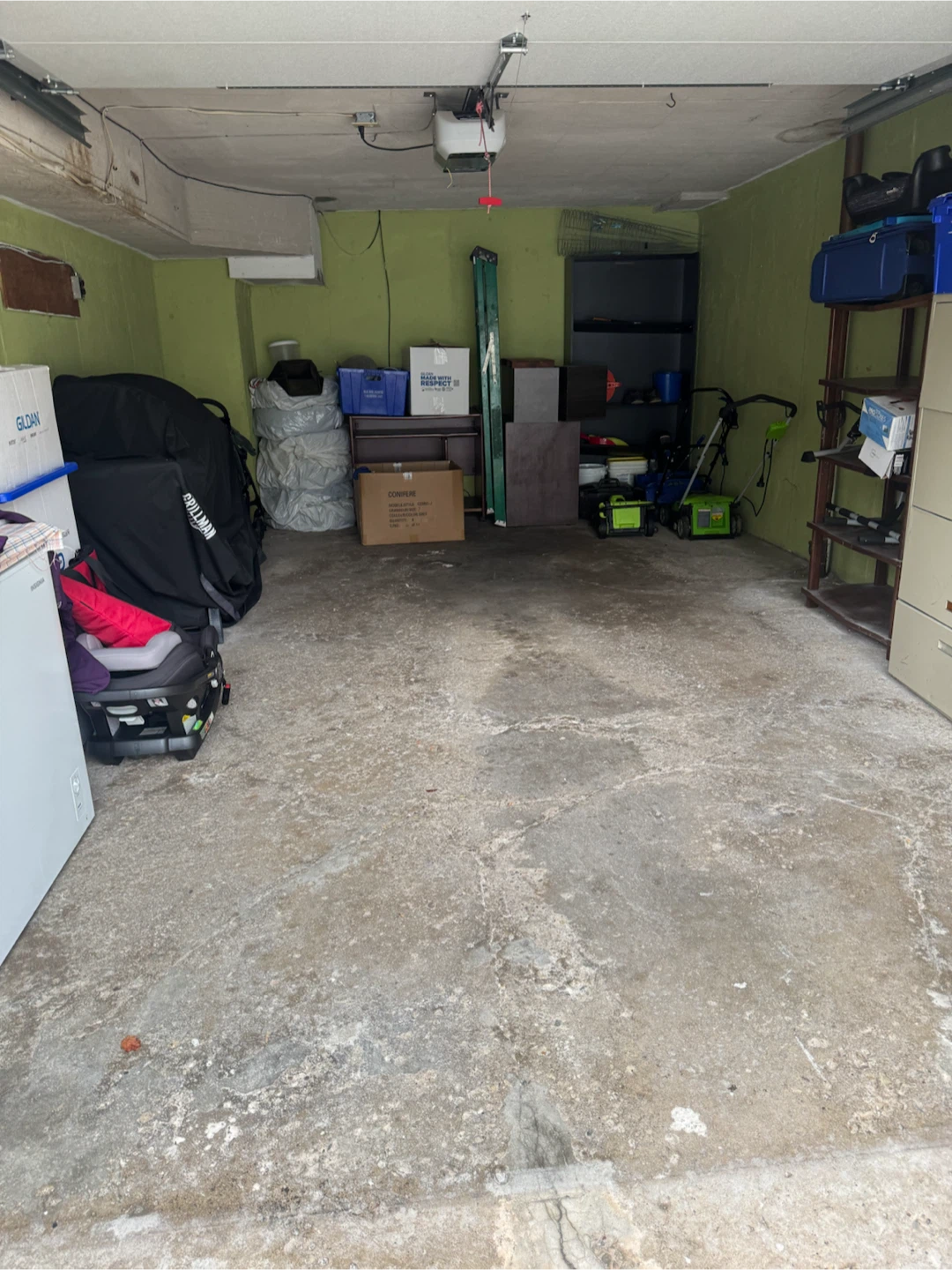 Garage for storage