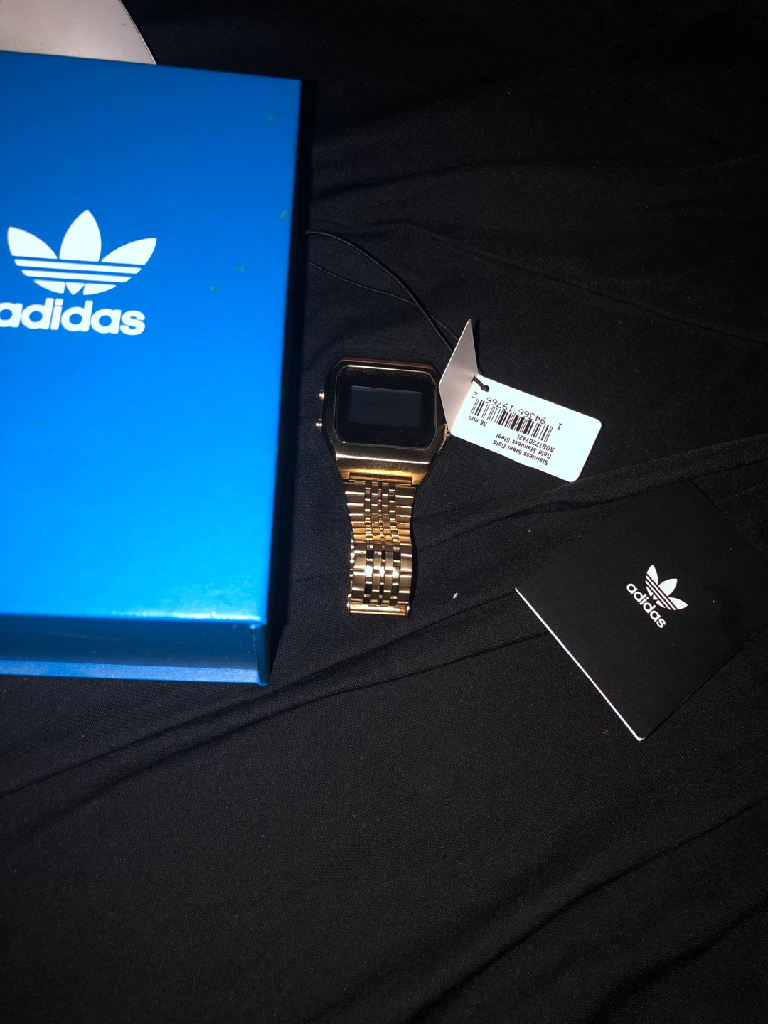 Adidas Digital Watch Gold Tone Stainless Steel - photo 3
