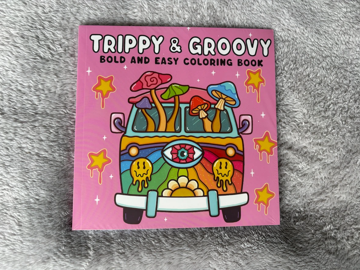 Cozy colouring books for just 8 dollars