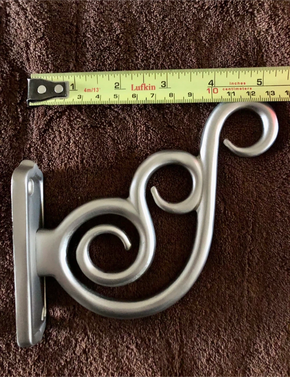 Pottery Barn Swirl Wall Hooks Set of 5 - photo 5