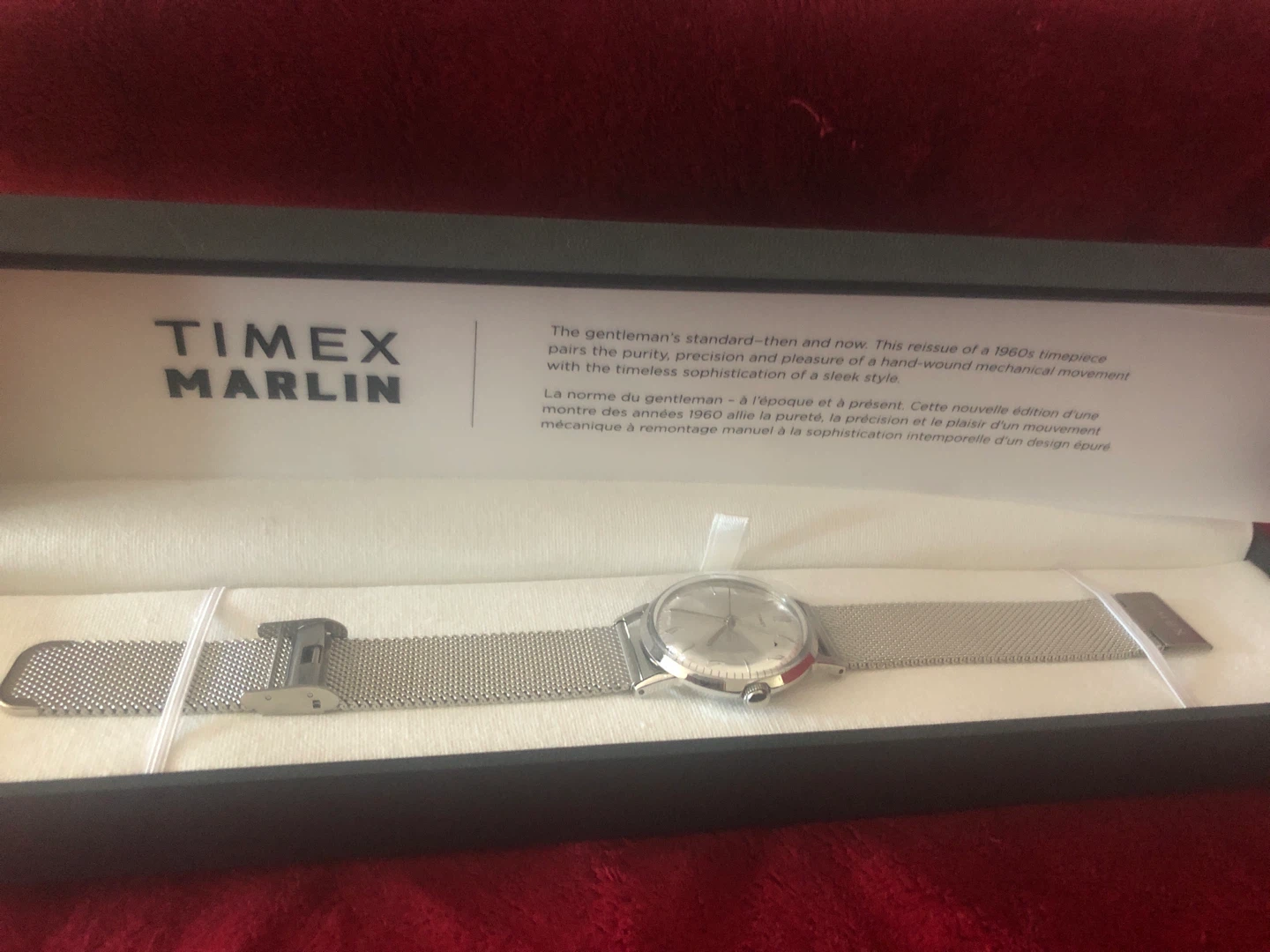 Timex Marlin Hand-Wind Mechanical Watch - photo 2
