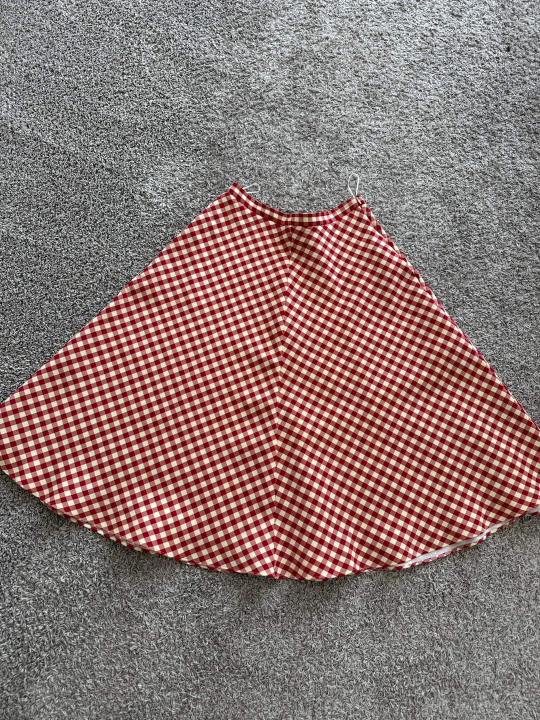 Zara Plaid Cape Skirt