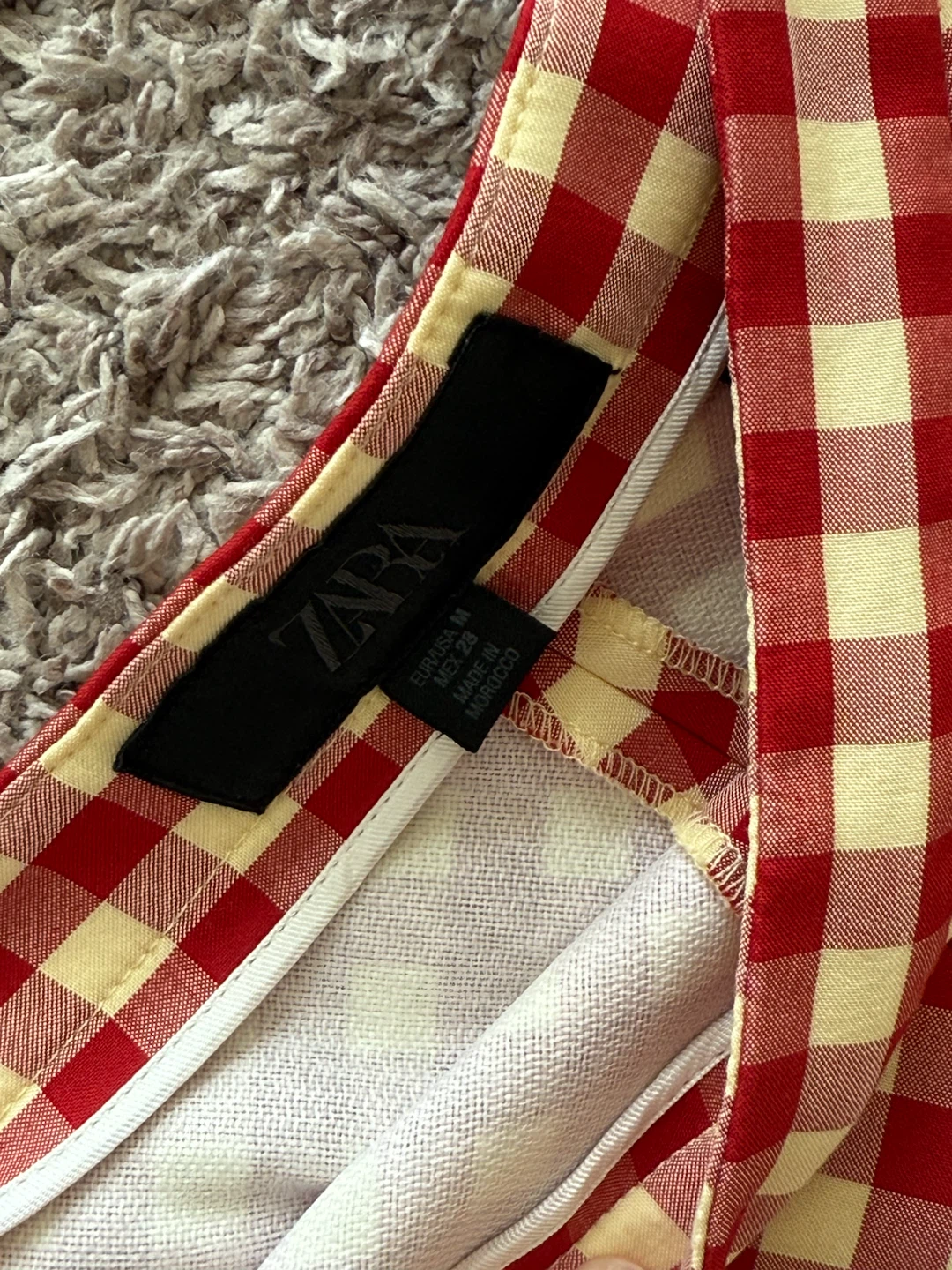Zara Plaid Cape Skirt - photo 2