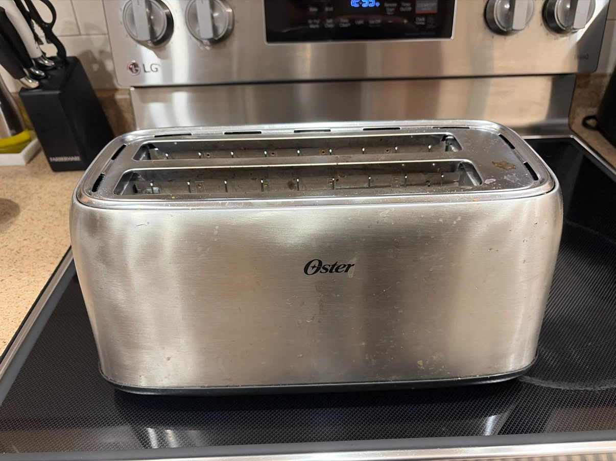 Oster Stainless Steel 4-Slice Toaster