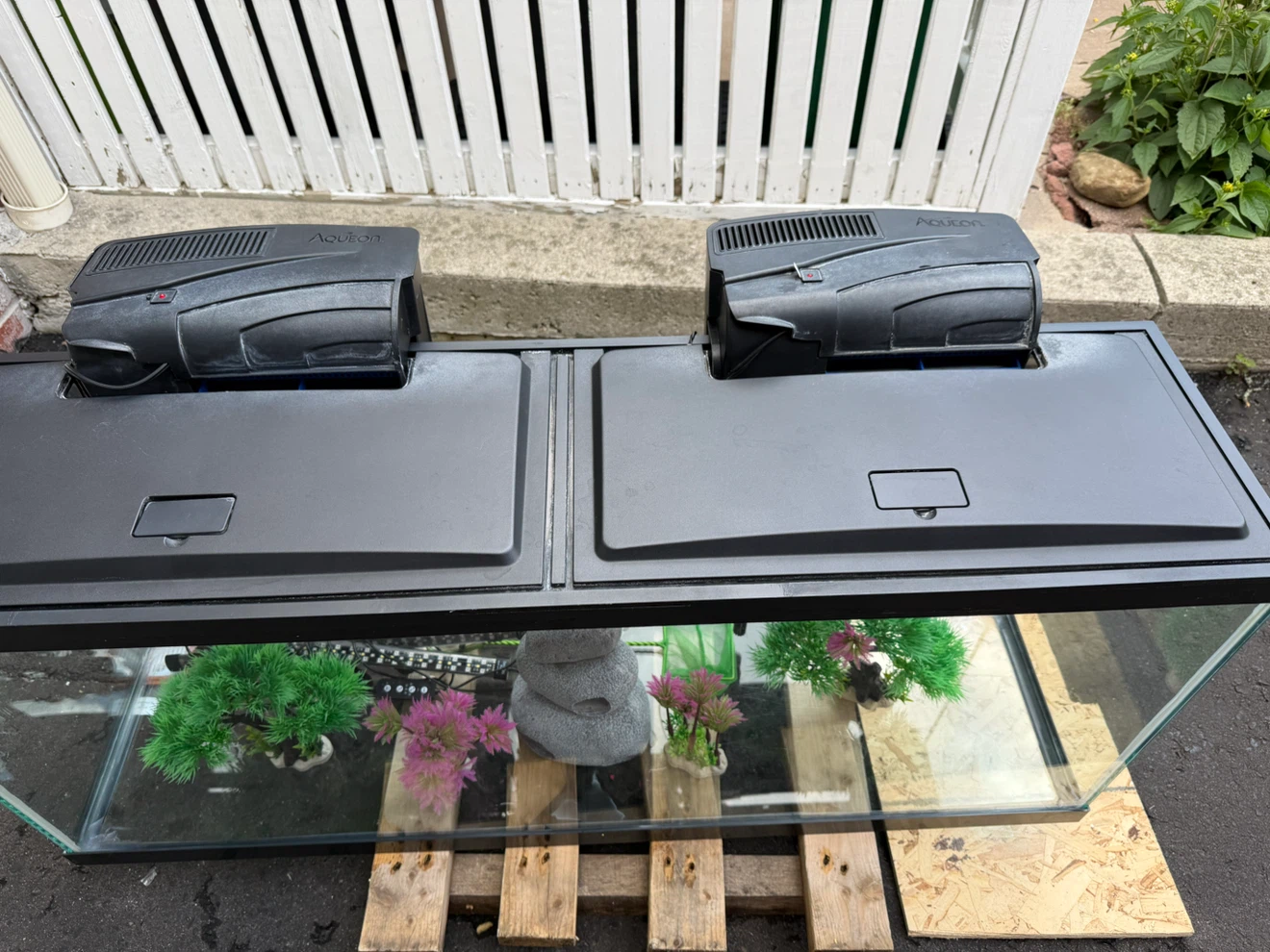 Aquarium Tank with Filters and accessories - photo 3
