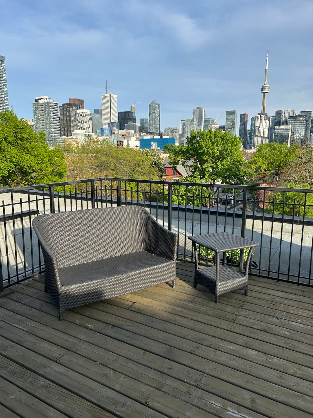Outdoor Sofa and Side table