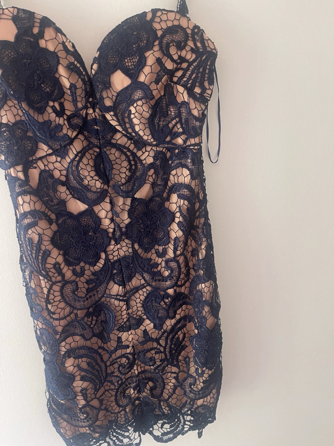 Navy Lace Dress