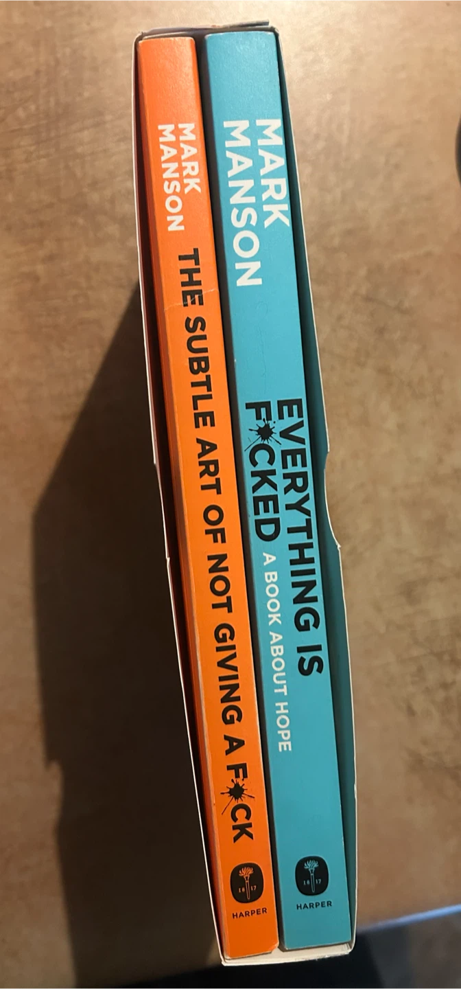 The Subtle Art of Not Giving a F*ck & Everything is F*cked" Set