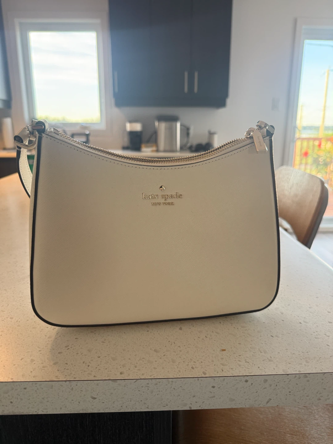 Kate Spade Cream Leather Shoulder Bag - photo 5