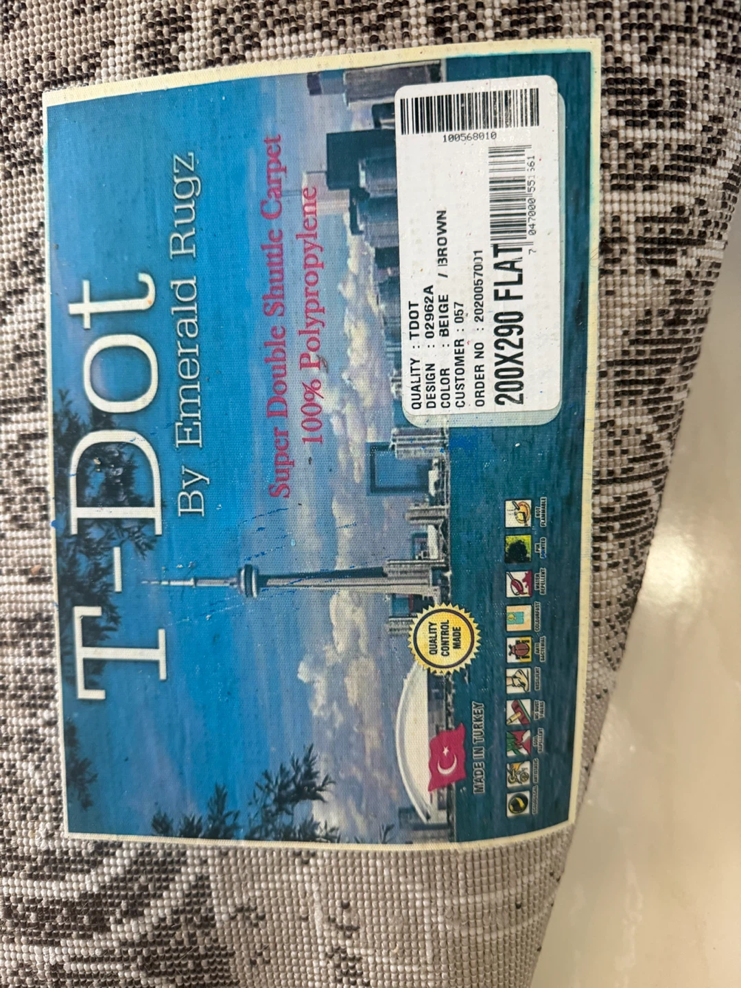 T-dot Carpets+rugs set of 5 - photo 5