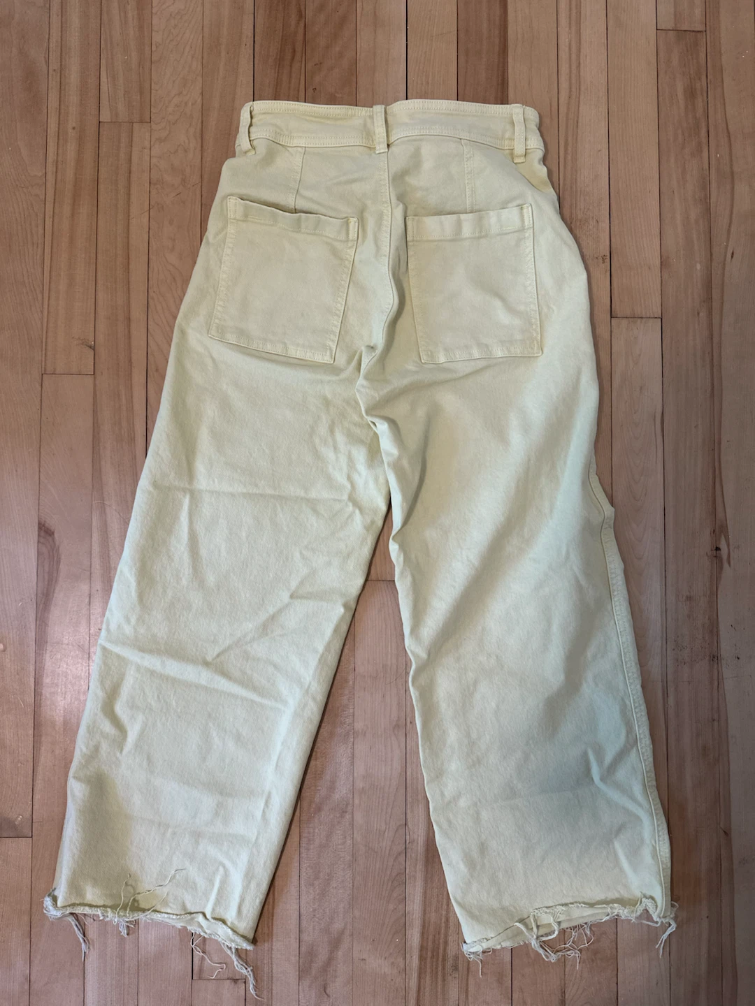 EDC Straight Leg Jeans in Yellow - photo 2