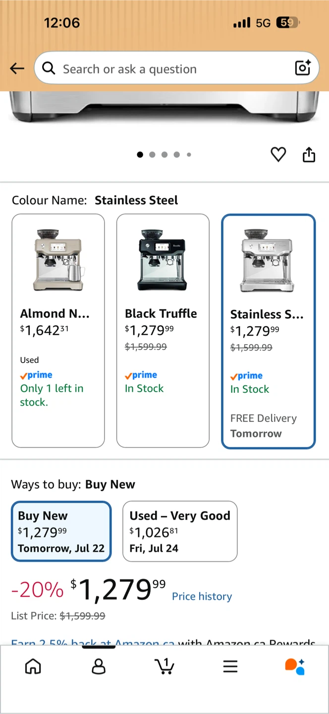 Breville the Barista Touch Espresso Machine - photo 3